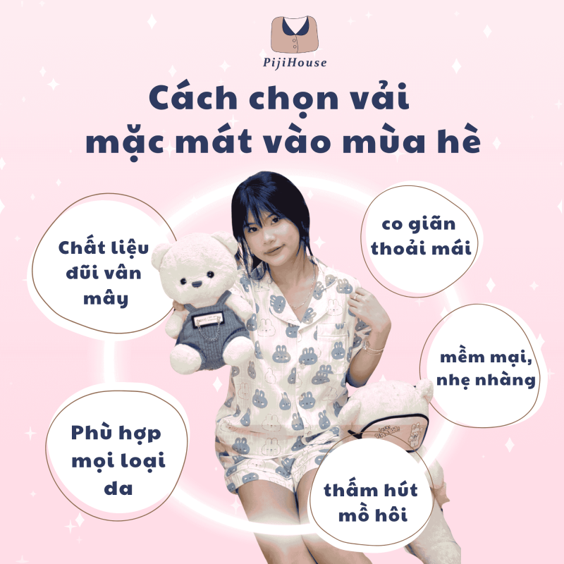 Các loại vải mặc mát mùa hè