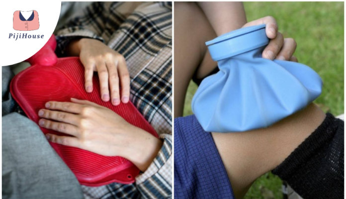 bị đau cơ nên chườm nóng hay lạnh