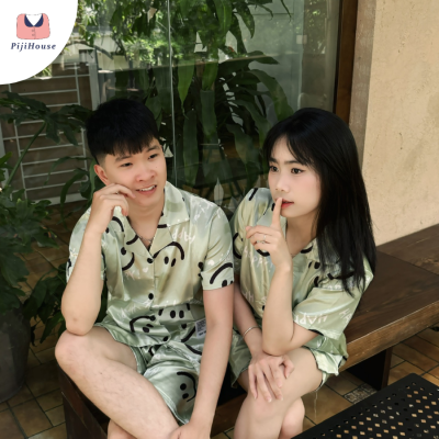 quần áo ngủ nam vải lụa