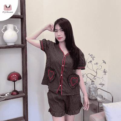 Đồ ngủ pijama ngắn cute