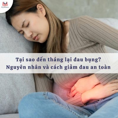 Tại sao đến tháng lại đau bụng?