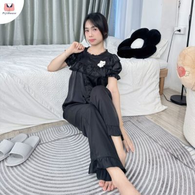 pijama nữ lụa dài